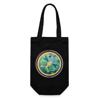 Papillon du bonheur - Sonja Ariel von Staden - Sac à bouteille - noir - Devant