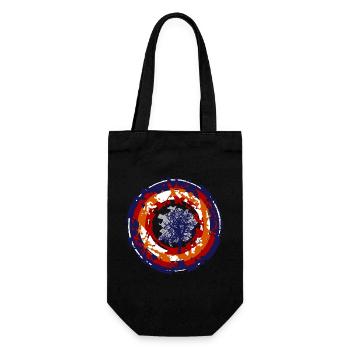 Cible folle - Sac à bouteille - noir - Devant