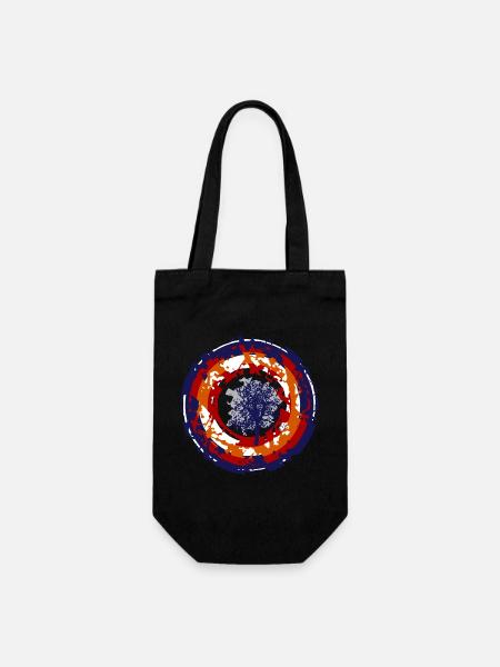 Cible folle - Sac à bouteille - noir