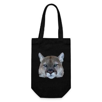 Panther - Gift Bag for Bottles - black - Front