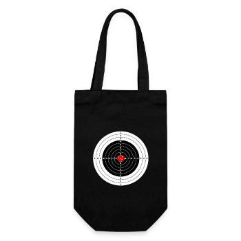 cible - Sac à bouteille - noir - Devant