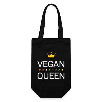 Végétalien - Sac à bouteille - noir - Devant