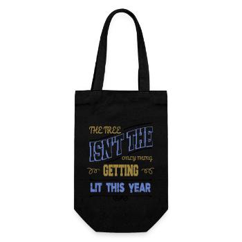 Bedroom Beach Holiday Jokes Bodybuilding Dork - Gift Bag for Bottles - black - Front