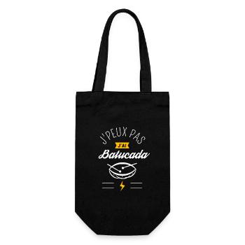 J'Peux pas J'Ai Batucada - Sac à bouteille - noir - Devant