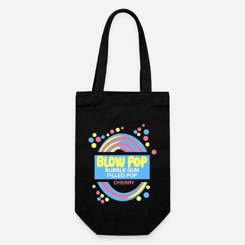 Tootsie Roll Blow Pop - Gift Bag for Bottles - black