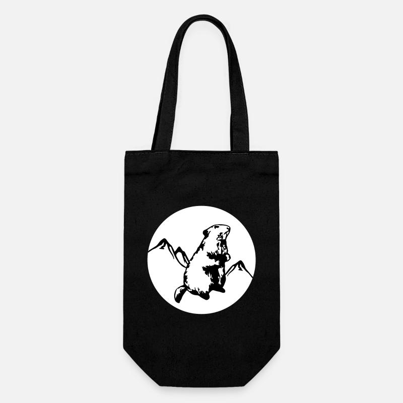 Marmotte - Sac à bouteille - noir