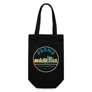 Emilia Romagna Cityscape - Gift Bag for Bottles - black - Front