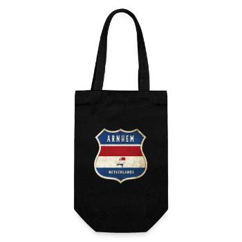 Design des armoiries d'Arnhem, Pays-Bas - Sac à bouteille - noir - Devant