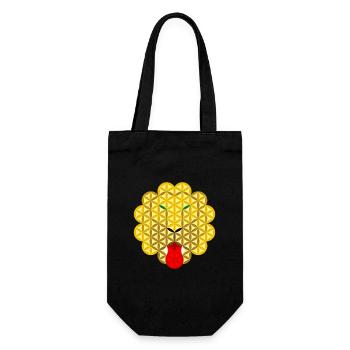 Lion of Life SMLB/TGR - Gift Bag for Bottles - black - Front