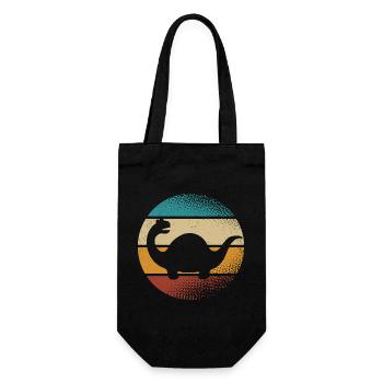 Dino Dinosaurs - Gift Bag for Bottles - black - Front