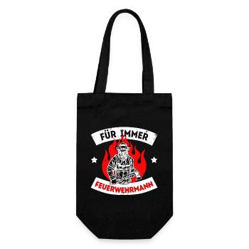 Déclaration des pompiers Brigade de sauveteurs - Sac à bouteille - noir - Devant