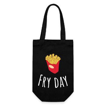 Fry day - Sac à bouteille - noir - Devant