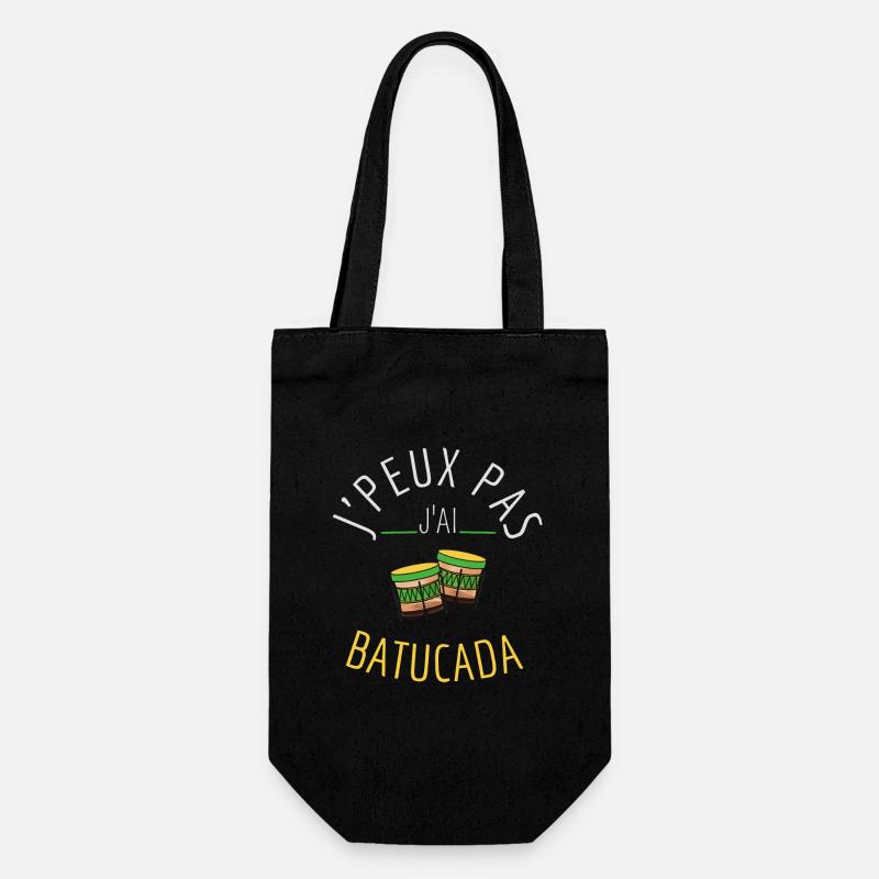 J'Peux Pas J'Ai Batucada - Sac à bouteille - noir