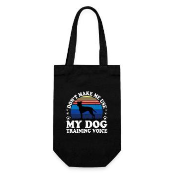 Brazilian Terrier Dog Love Silhouette Retro Sunset - Sac à bouteille - noir - Devant
