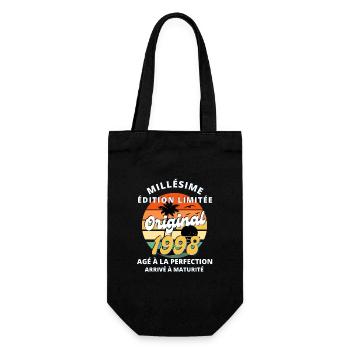 Millésime 1998 Original Cadeau - Sac à bouteille - noir - Devant