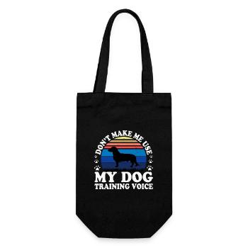 Westfälische Dachsbracke Hundesilhouette Retro Sonne - Geschenkbeutel für Flaschen - Schwarz - Vorne
