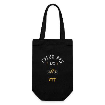J'Peux Pas J'Ai VTT - Sac à bouteille - noir - Devant