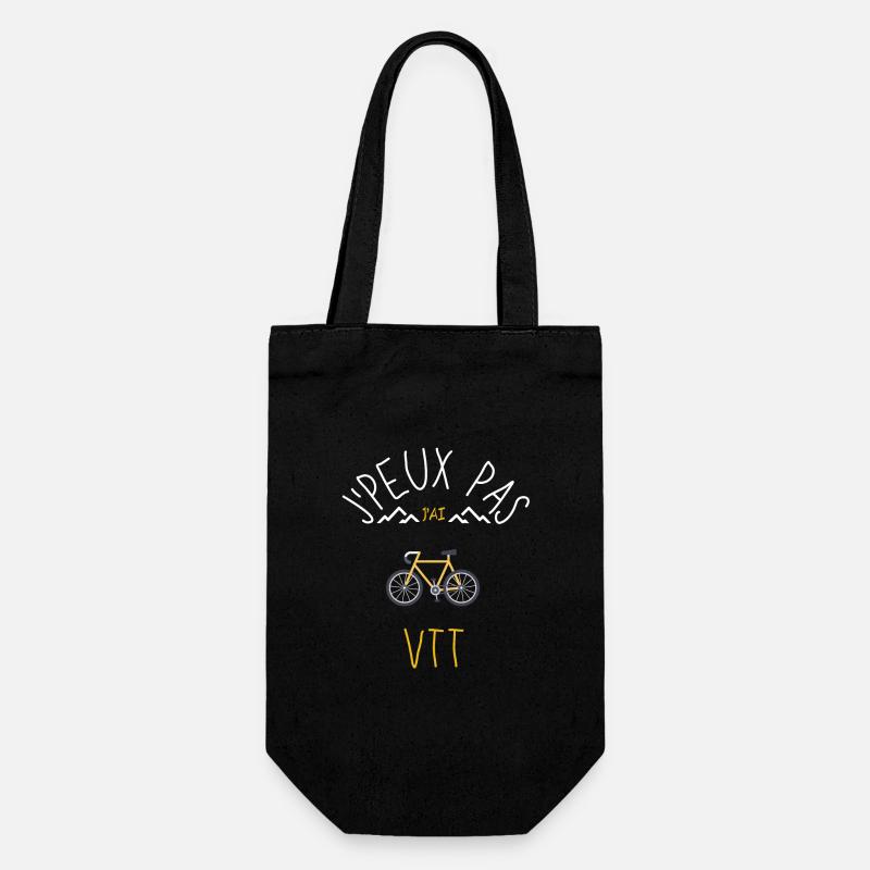 J'peux pas j'ai vtt - Sac à bouteille - noir