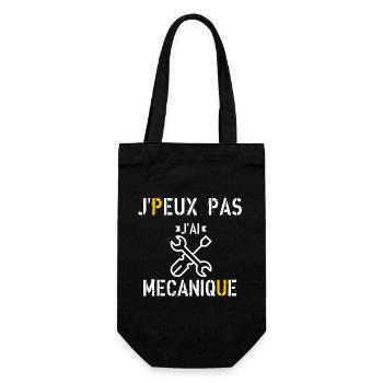 J Peux Pas J ai Mécanique - Sac à bouteille - noir - Devant