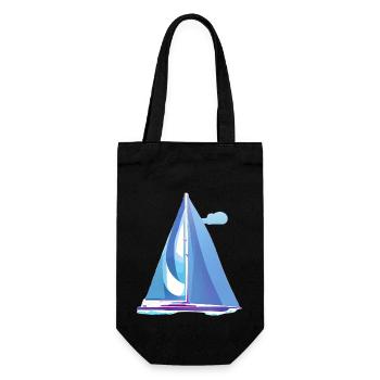 Voilier Marins Voile Voilier Voilier Voilier - Sac à bouteille - noir - Devant