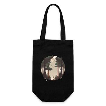 SURREAL - Gift Bag for Bottles - black - Front