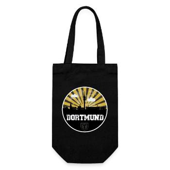 Dortmund Skyline Home Game - Gift Bag for Bottles - black - Front