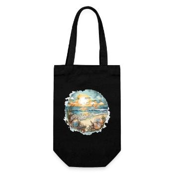 Beach Dream - Gift Bag for Bottles - black - Front