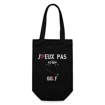 J Peux Pas J Ai Golf - Sac à bouteille - noir - Devant