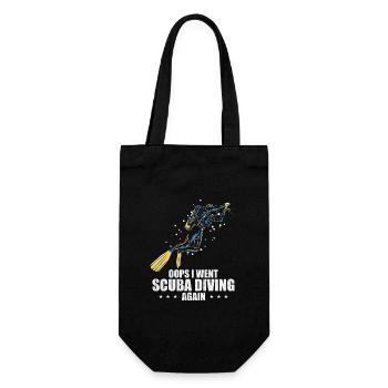 Design de plongée sous-marine - Sac à bouteille - noir - Devant