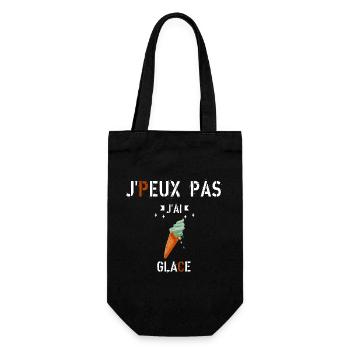 J Peux Pas J Ai Glace - Sac à bouteille - noir - Devant