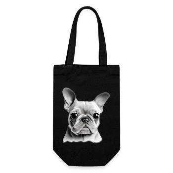 Chien Bouledogue Français Propriétaire de Chien Bulldog - Sac à bouteille - noir - Devant