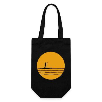 SOUPER - Sac à bouteille - noir - Devant
