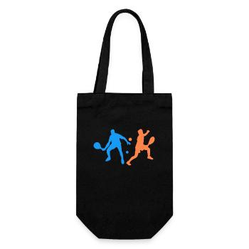 Padel Team Training Player Padel Padel Game Sports - Gift Bag for Bottles - black - Front