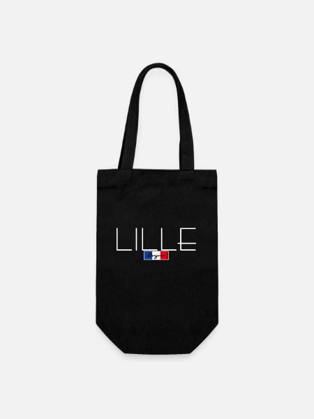LILLE FRANCE HOLIDAY SUMMER PARTY (w) - Gift Bag for Bottles - black