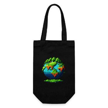 DreamEarth - Gift Bag for Bottles - black - Front