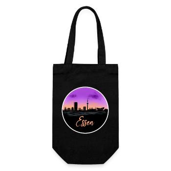 Essen Fine Skyline - Gift Bag for Bottles - black - Front