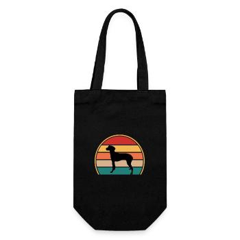 Hygenhund Dog Lover Silhouette Vintage Sunset - Sac à bouteille - noir - Devant