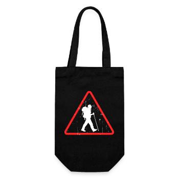 Randonneurs, randonnées, randonnées en montagne, randonnées, escalade - Sac à bouteille - noir - Devant
