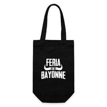 Feria de Bayonne - Sac à bouteille - noir - Devant