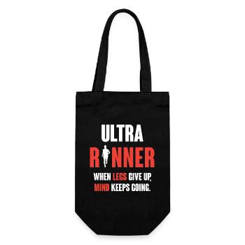 Ultra Runner. Lorsque les jambes abandonnent, l’ continue. - Sac à bouteille - noir - Devant