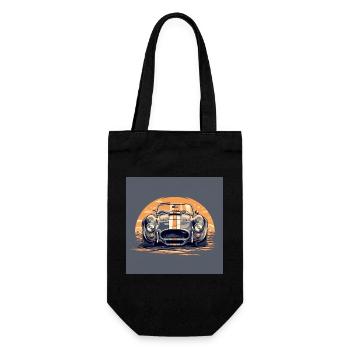 AC COBRA KOLLEKTION - Geschenkbeutel für Flaschen - Schwarz - Vorne