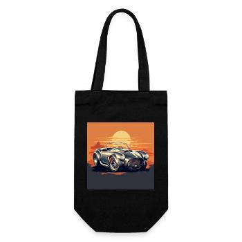 AC COBRA KOLLEKTION VINTAGE - Geschenkbeutel für Flaschen - Schwarz - Vorne