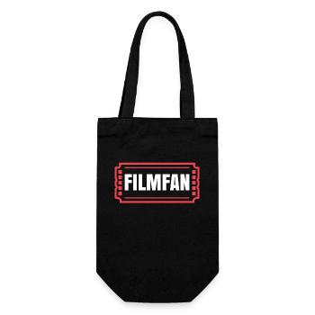 Film Schauen Theater Movies Statement Filmabend - Geschenkbeutel für Flaschen - Schwarz - Vorne