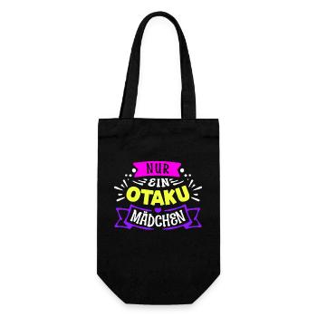 Heart Anime Girl Statement Otaku Manga Japan - Sac à bouteille - noir - Devant