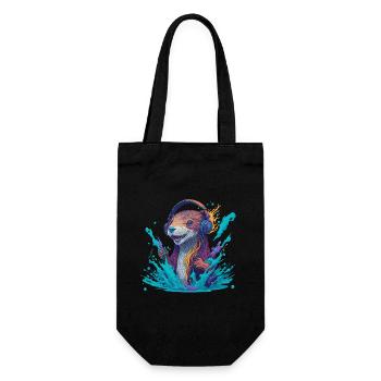 musasaukko - Gift Bag for Bottles - black - Front