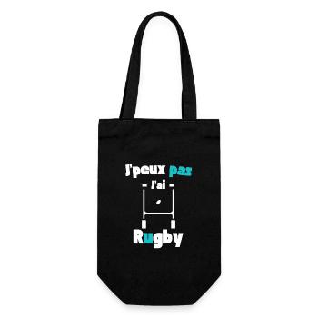 J'peux pas j'ai rugby - Sac à bouteille - noir - Devant