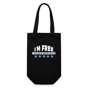 Déclaration de liberté Retraite Senior Job Carrière - Sac à bouteille - noir - Devant