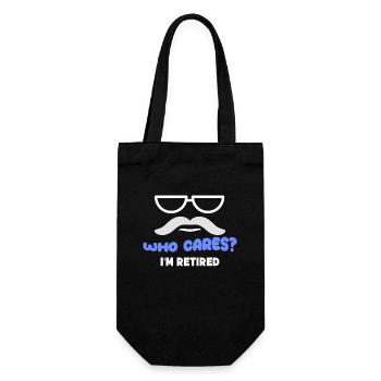 Freedom Job Senior Statement Retraite Retraité - Sac à bouteille - noir - Devant