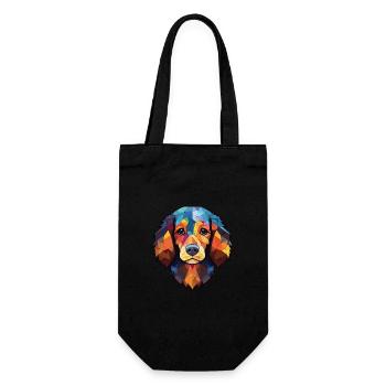 Anglos Français De Petite Venerie Chien Aquarelle - Sac à bouteille - noir - Devant