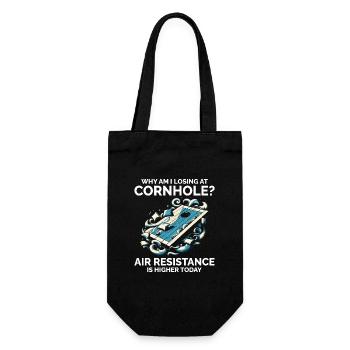 Pourquoi est-ce que je perds à Cornhole ? Résistance à l’air plus élevée - Sac à bouteille - noir - Devant